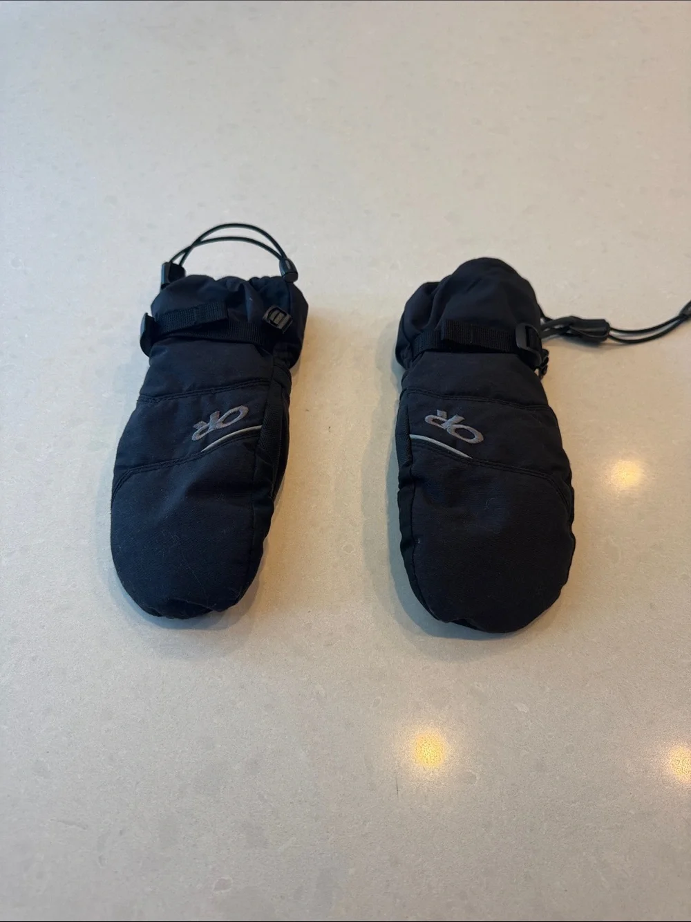 Outdoor Research Kids Black Mittens